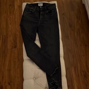 Agolde Dark Wash Skinny Jeans